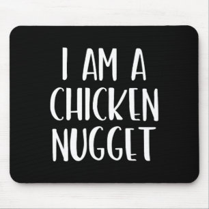 Alfombrilla De Ratón Soy un Halloween con nugget de pollo Soy un disfra