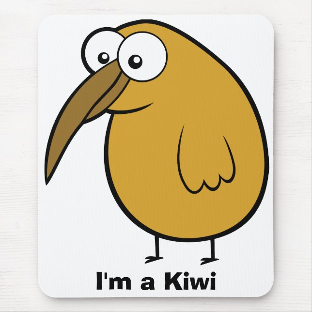 Alfombrilla De Ratón Soy un kiwi (Frente)