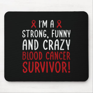 Alfombrilla De Ratón ¡Soy un sobreviviente de cáncer de sangre! Awarene