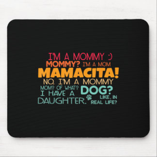 Alfombrilla De Ratón Soy una mamá, mamá_ Soy una mamá Diseño Mamacita