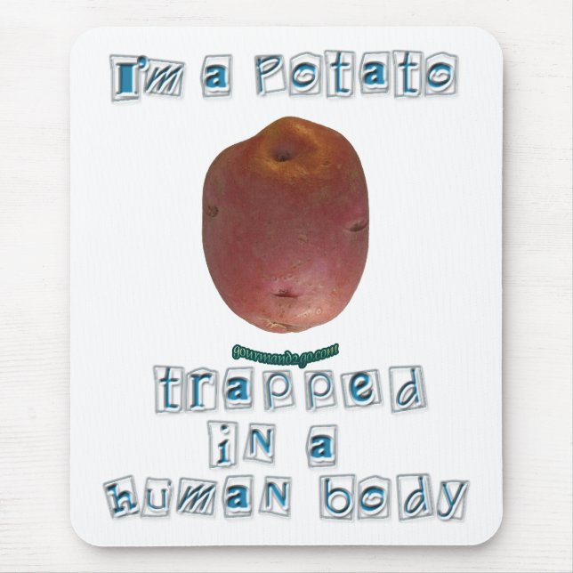 Alfombrilla De Ratón Soy una patata (Frente)