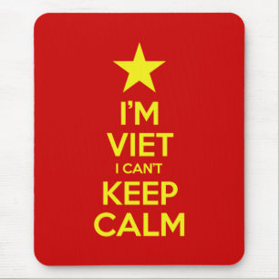 Alfombrilla De Ratón Soy vietnamita y no puedo mantener la calma