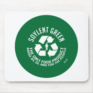 Alfombrilla De Ratón Soylent Mousepad verde
