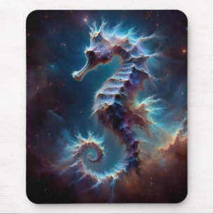 Alfombrilla De Ratón Space Seahorse Mousepad