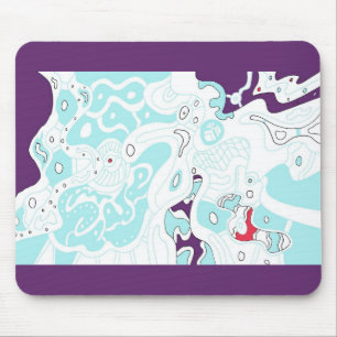 Alfombrilla De Ratón Spacy Pad Resumen Mousepad