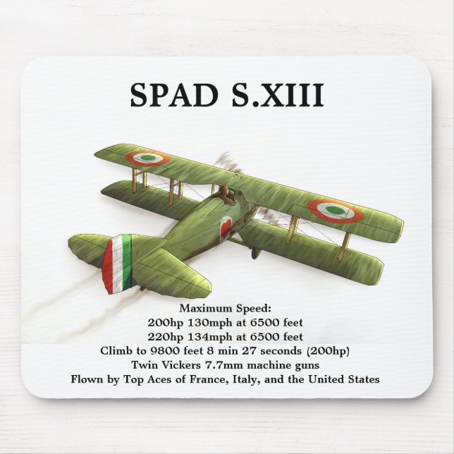 ALFOMBRILLA DE RATÓN SPAD S.XIII (Frente)