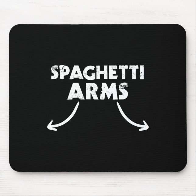 Alfombrilla De Ratón Spaghetti Arms Lifting Gym (Frente)