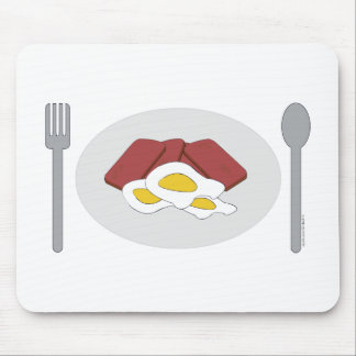 Alfombrilla De Ratón Spam y huevos Mousepad