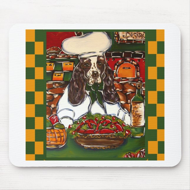 Alfombrilla De Ratón Spaniel de Springer Inglés (Frente)