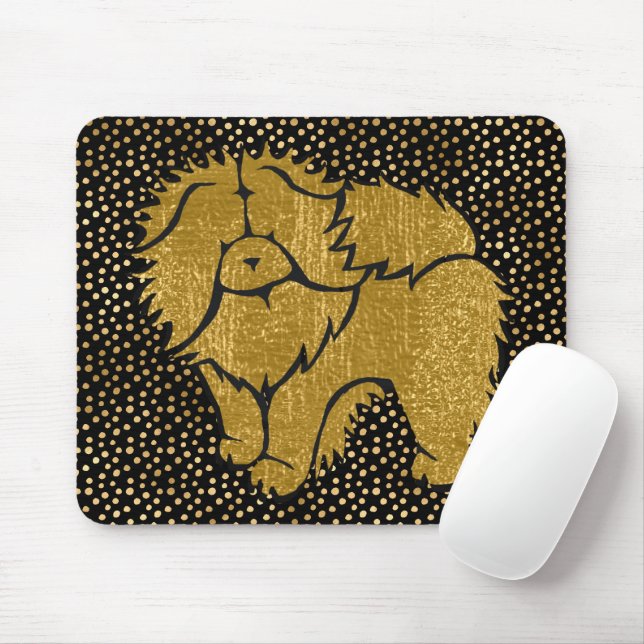 Alfombrilla De Ratón SPARKLY THANG faux Relieve metalizado mousepad (Con ratón)