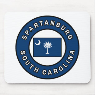 Alfombrilla De Ratón Spartanburg Carolina del Sur