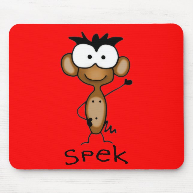 Alfombrilla De Ratón Spek the Monkey Mousepad (Frente)