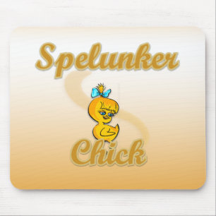 Alfombrilla De Ratón Spelunker Chick