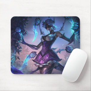 Alfombrilla De Ratón Spider Queen Gaming Mousepad   Diseño de temas gót