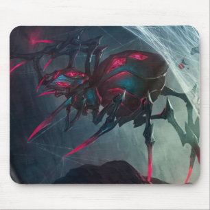 Alfombrilla De Ratón Spider Queen Gaming Mousepad   Diseño de temas gót
