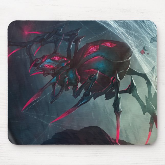 Alfombrilla De Ratón Spider Queen Gaming Mousepad | Diseño de temas gót (Frente)
