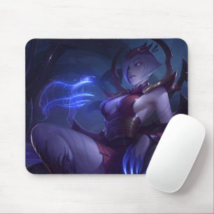 Alfombrilla De Ratón Spider Queen Gaming Mousepad   Diseño de temas gót