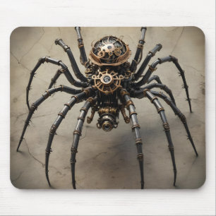 Alfombrilla De Ratón Spider Steampunk