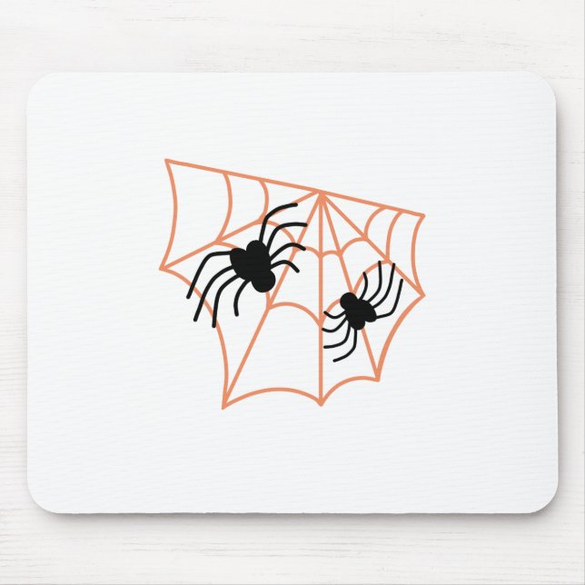 Alfombrilla De Ratón Spider Web Halloween (Frente)