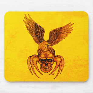 Alfombrilla De Ratón Spiderskull con águila