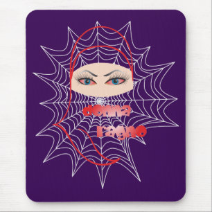 Alfombrilla De Ratón Spinnemau / Spiderwoman / donna ragno