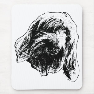 Alfombrilla De Ratón Spinone de escritorio tranquilo