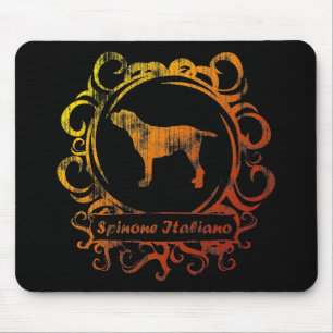 Alfombrilla De Ratón Spinone resistido con clase Italiano
