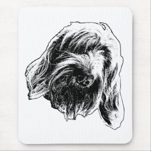Alfombrilla De Ratón Spinone Trabajo Tranquilo