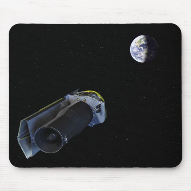 Alfombrilla De Ratón Spitzer señala su antena de alta ganancia (Frente)