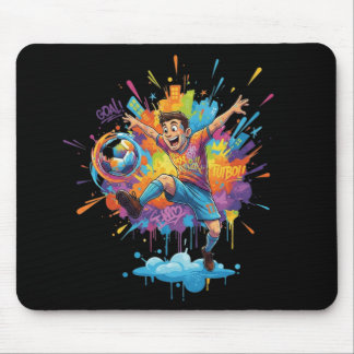 Alfombrilla de ratón Splash para jugadores vibrant
