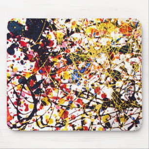 Alfombrilla De Ratón Splatter Design-1 Mousepad