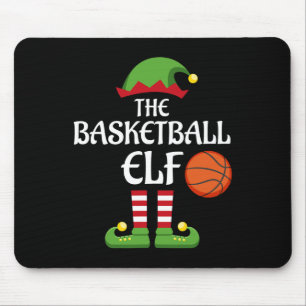 Alfombrilla De Ratón Spo de Navidades del grupo de juego de baloncesto 