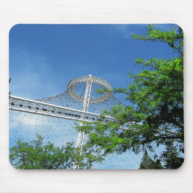 Alfombrilla De Ratón Spokane Icon, Pabellón de los Estados Unidos (Frente)