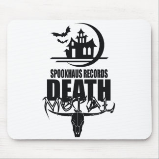 Alfombrilla De Ratón Spookhaus registra el logotipo del metal de la