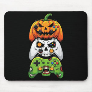 Alfombrilla De Ratón Spooky Halloween Gaming Controller Regalos Para Ho