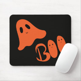Alfombrilla De Ratón Spooky Halloween Theme Boo Ghost Mouse Pad 