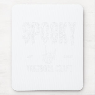 Alfombrilla De Ratón Spooky Vibes: Tee gráfico de Halloween