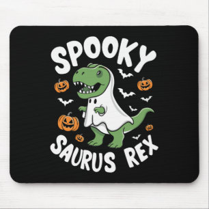 Alfombrilla De Ratón Spookysaurus Rex Funny Halloween Trajes de ropa
