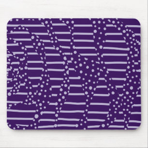 Alfombrilla De Ratón Spots and Stripes 2 - Púrpura