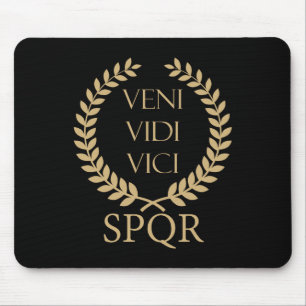 Alfombrilla De Ratón SPQR: Veni, Vidi, Vici