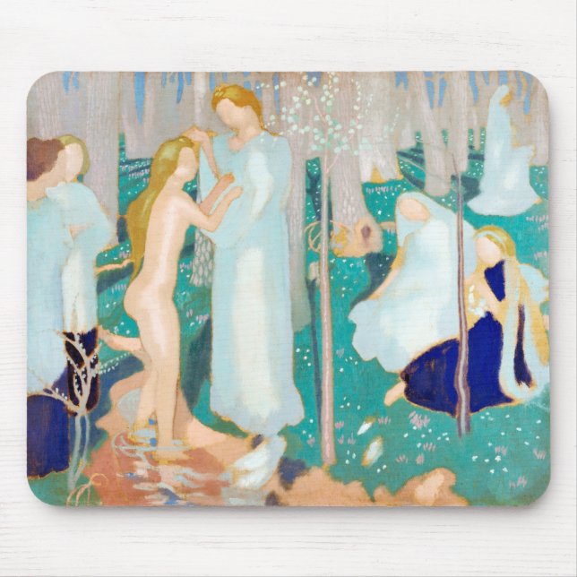 Alfombrilla De Ratón Springtime, Maurice Denis (Frente)