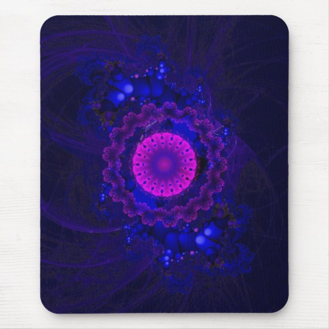 Alfombrilla De Ratón Spun Fractal (Frente)