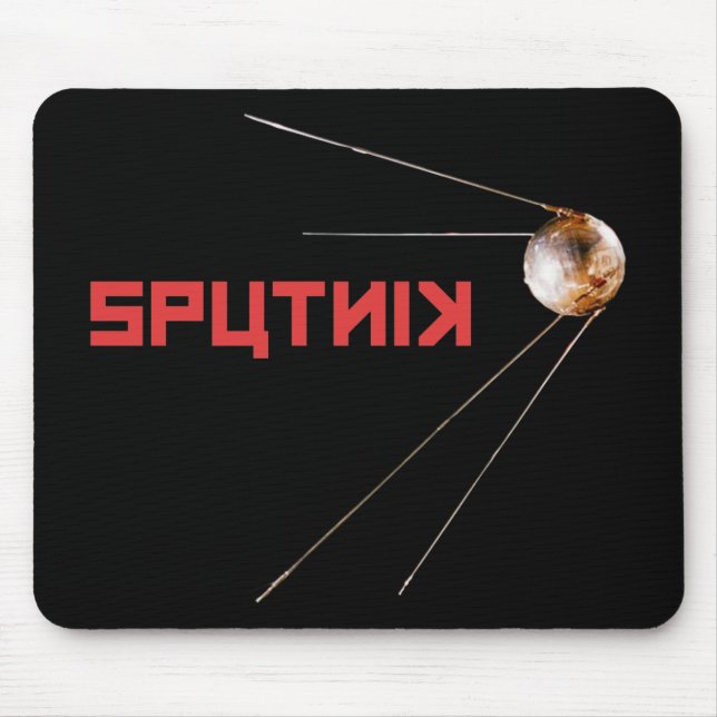 Alfombrilla De Ratón SPUTNIK - space/science/technology/astronomy (Frente)