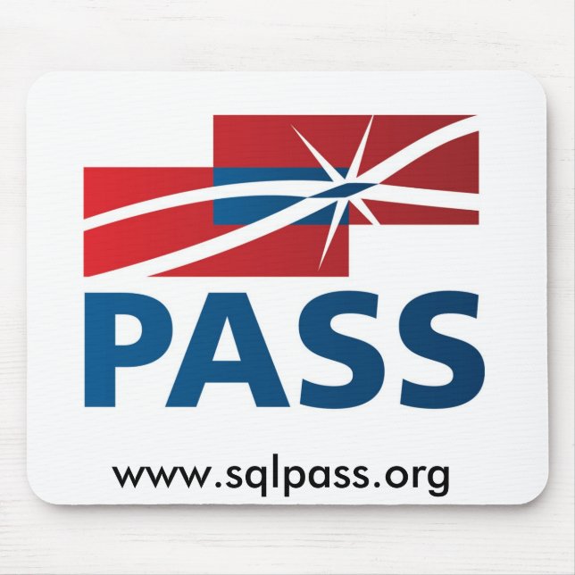 Alfombrilla De Ratón SQLPASS Mousepad (Frente)