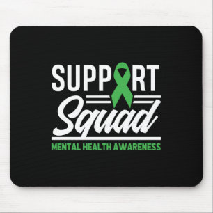 Alfombrilla De Ratón Squad de apoyo a guerreros de salud mental