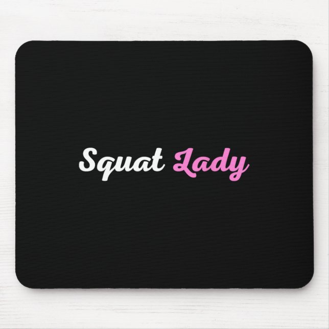 Alfombrilla De Ratón Squat Lady (Frente)