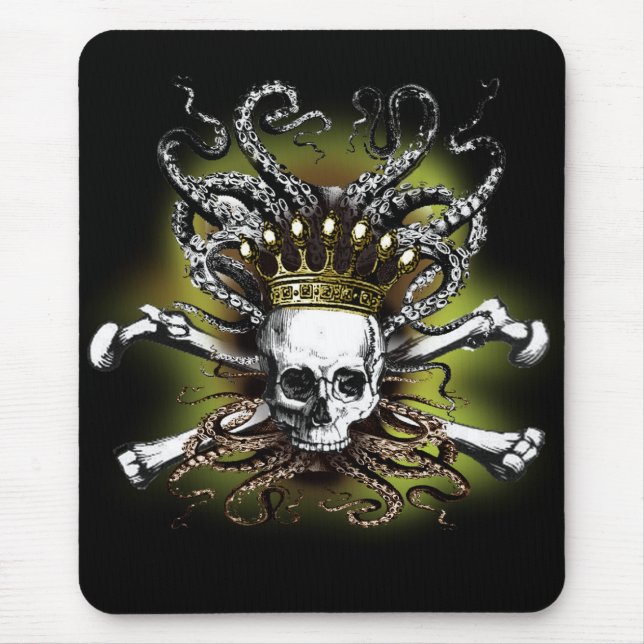 Alfombrilla De Ratón SquidSkull King Mouse Pad (Frente)