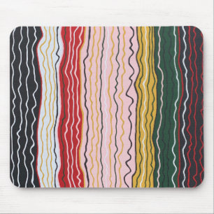 Alfombrilla De Ratón Squiggles modernos 2 Mousepad