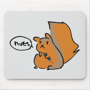 Alfombrilla De Ratón Squirrel-Nuts falló en el experimento científico