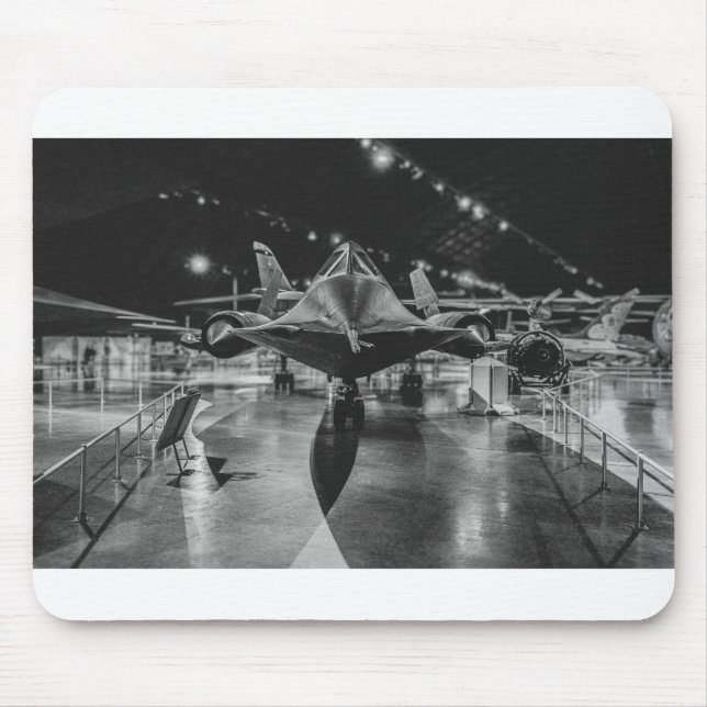 Alfombrilla De Ratón SR-71 Blackbird En El Museo De La Fuerza Aérea De  (Frente)